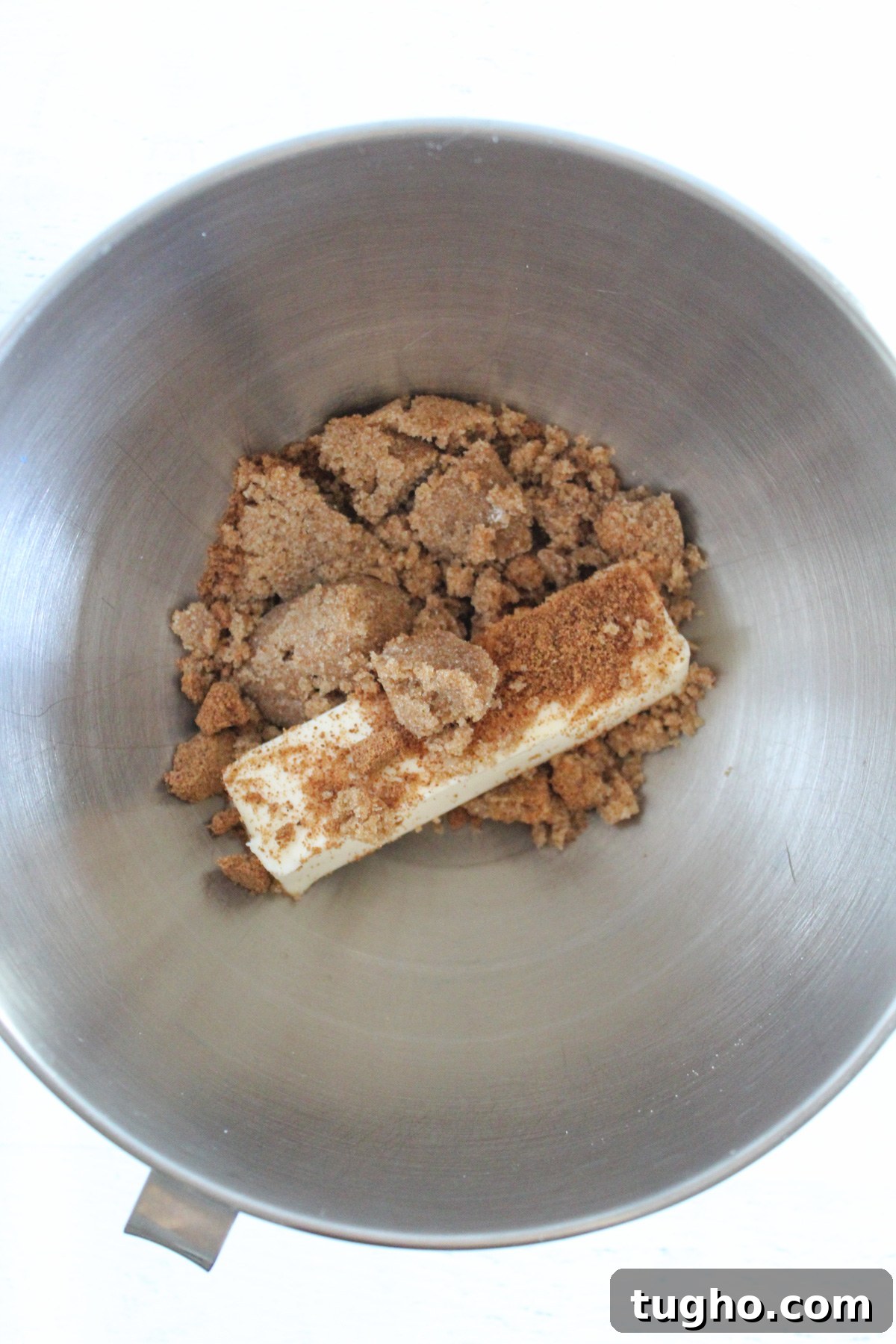 creaming butter and coconut sugar