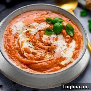 Tomato soup recipe image