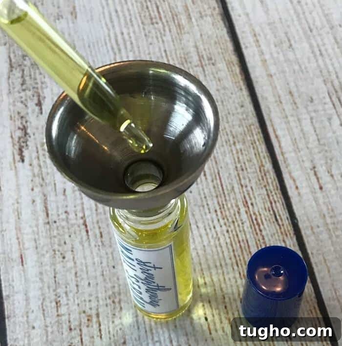 Restore Weak, Dry, Brittle Nails with Essential Oil Serum 3 DIY essential oil nail serum application