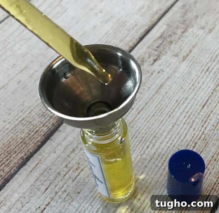 Restore Weak, Dry, Brittle Nails with Essential Oil Serum 4 Vitamin E and carrier oils for nail serum