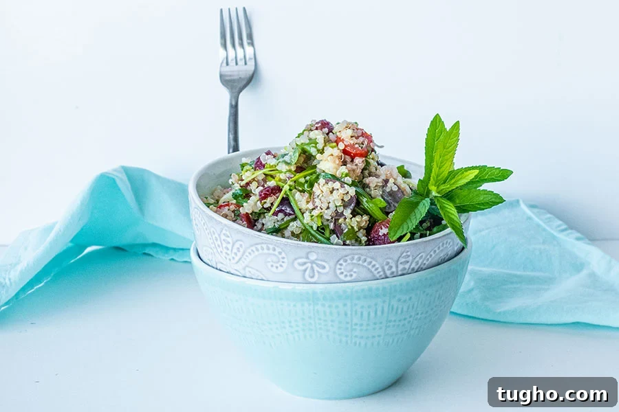 12 Must-Try Gluten-Free Grain Salad Recipes 9 summer quinoa salad in a bowl