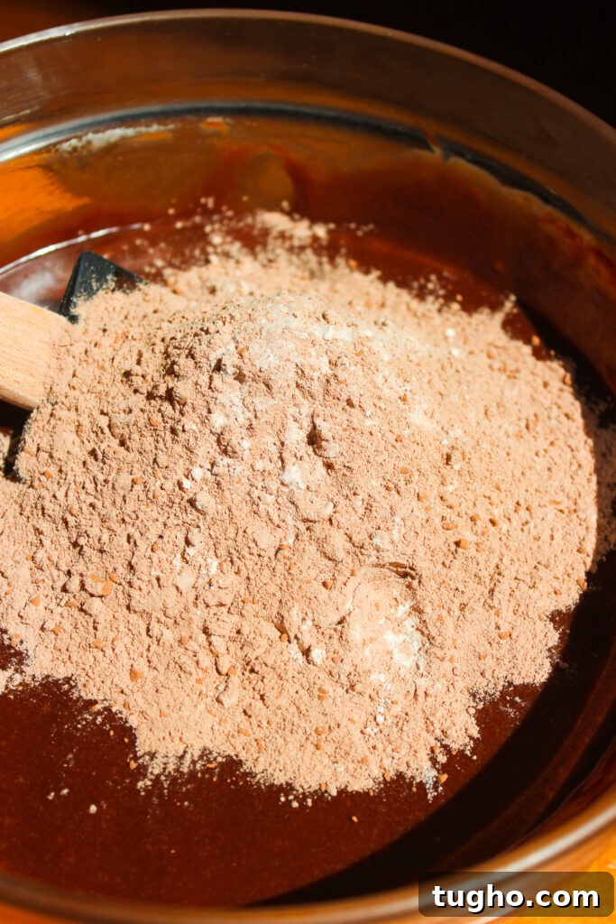 Fudgy Nutella Brownies Recipe for Gooey Chocolate Lovers 6 Brownie batter
