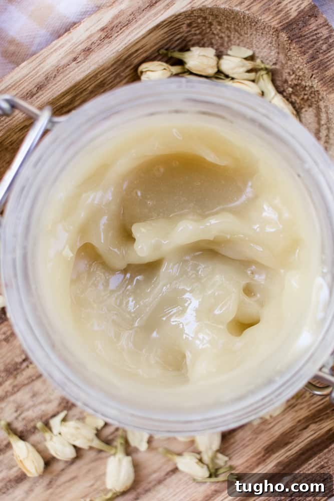 A close up view - pot of curl enhancing cream