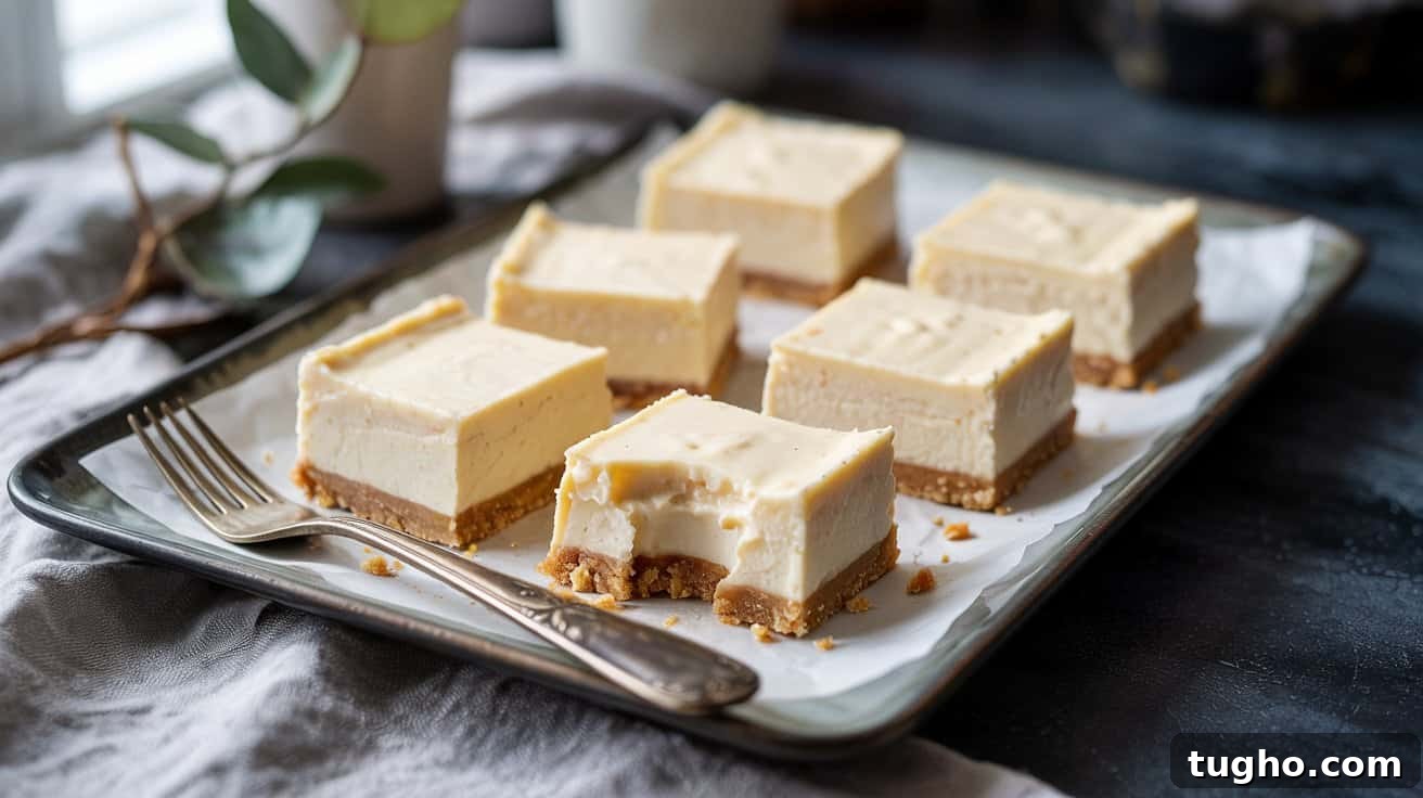 13 No-Bake Frozen Cheesecake Bars That Set Perfectly 3 13 Frozen Cheesecake Bars That Actually Set