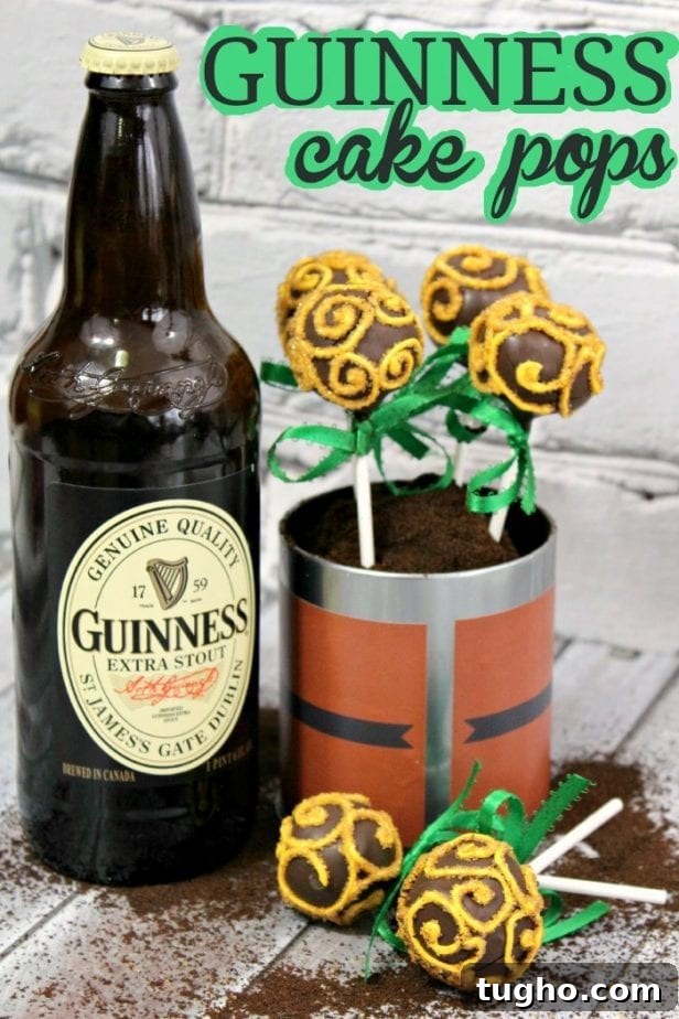 Guinness Chocolate Cake Pops Recipe 3 Guinness cake pops