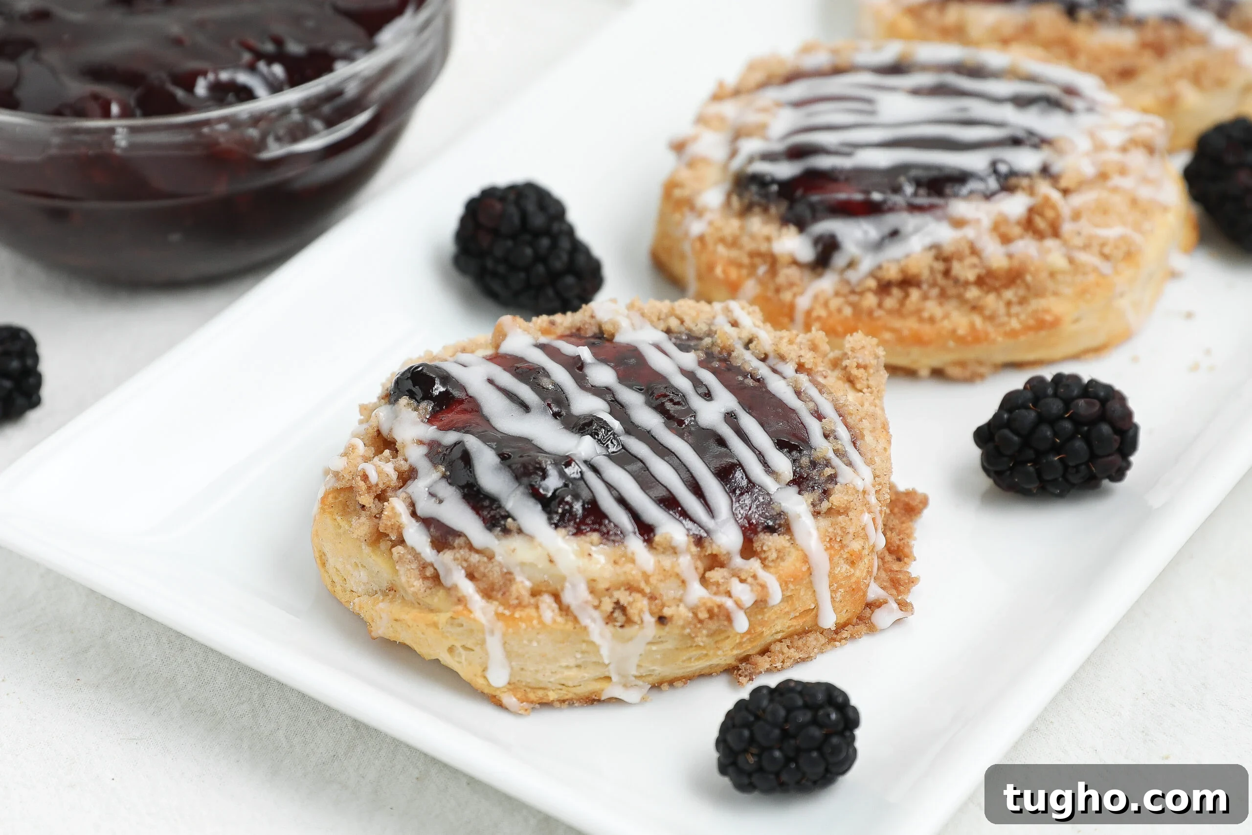 Cinnamon Raisin Bread Pudding Recipe 7 This easy Berry Cream Cheese Danish is made with flaky biscuits, sweet cream cheese filling, berry pie filling, buttery crumble topping, and a simple glaze. Perfect for breakfast, brunch, holidays, or dessert.