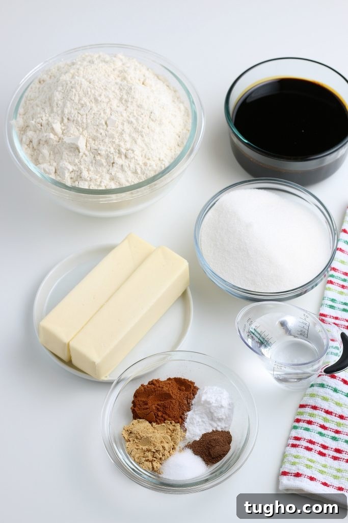 Rolling gingerbread cookie dough