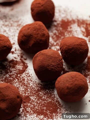 Dark Chocolate Truffles
