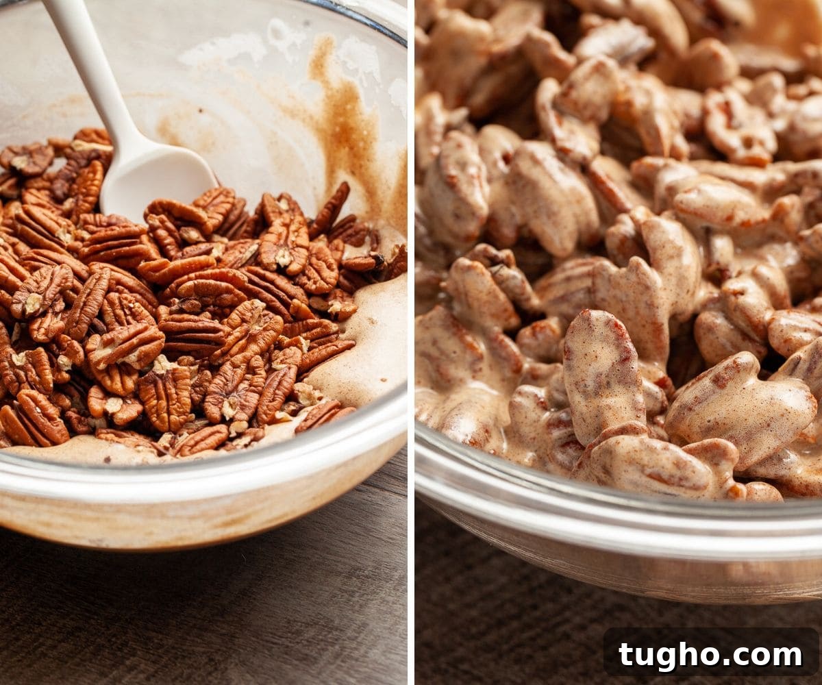Cinnamon-Spiced Gluten-Free Pecans Recipe 5 how to make gluten free cinnamon spiced pecans