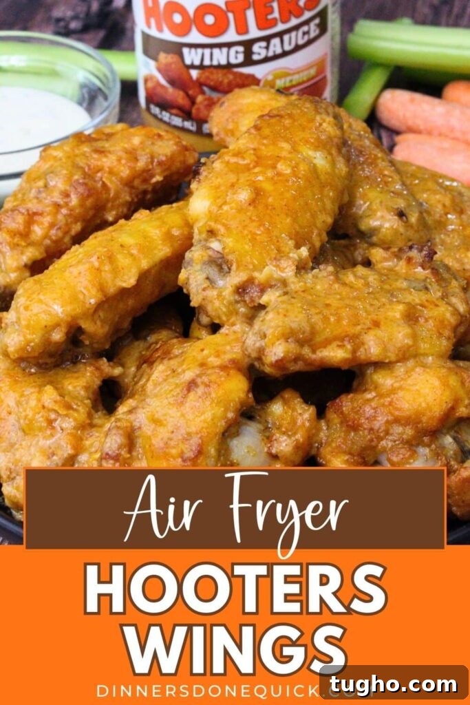 air fryer hooters wings recipe dinners done quick pinterest