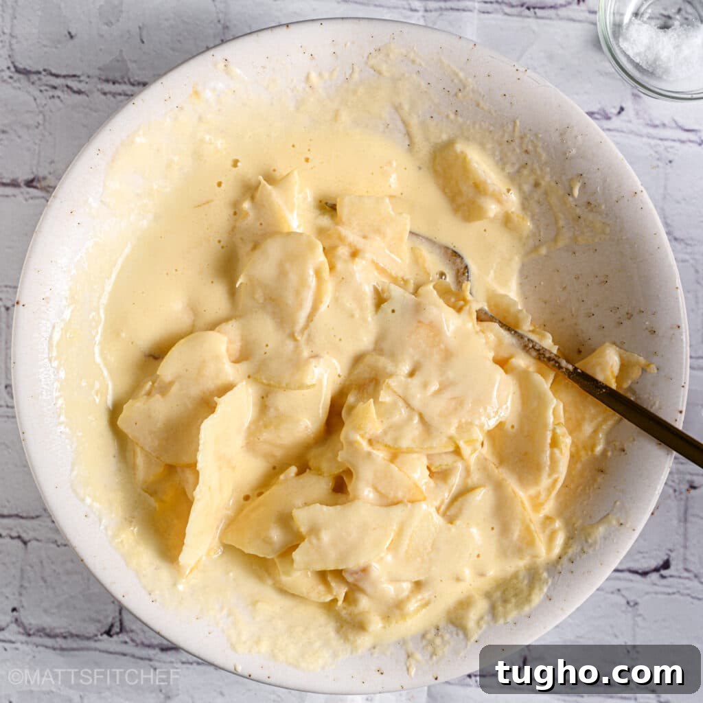 Mix batter