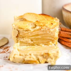 Invisible Apple Cake
