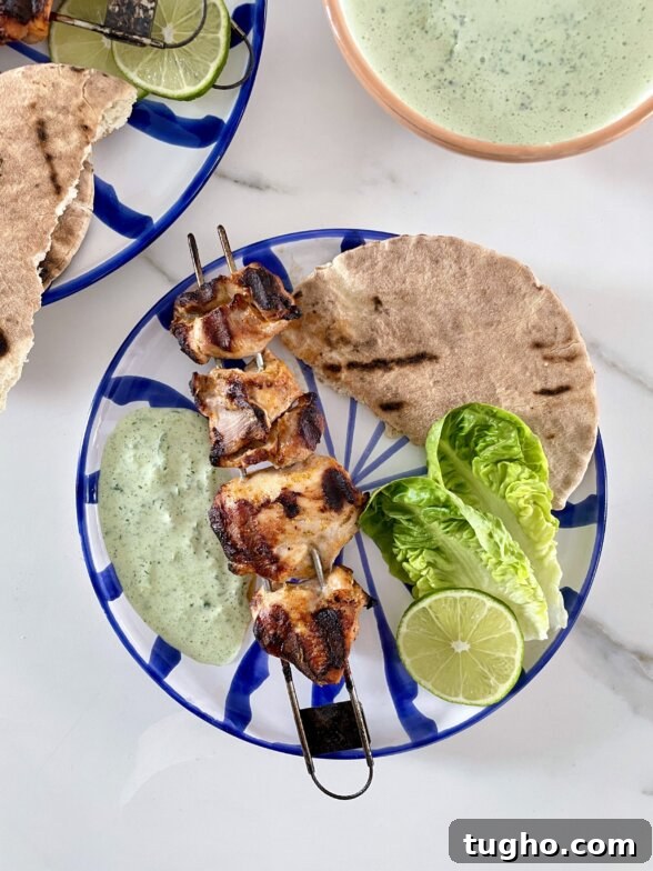 Grilled Chicken Kabobs with Green Goddess Tzatziki 9 img 33319 8