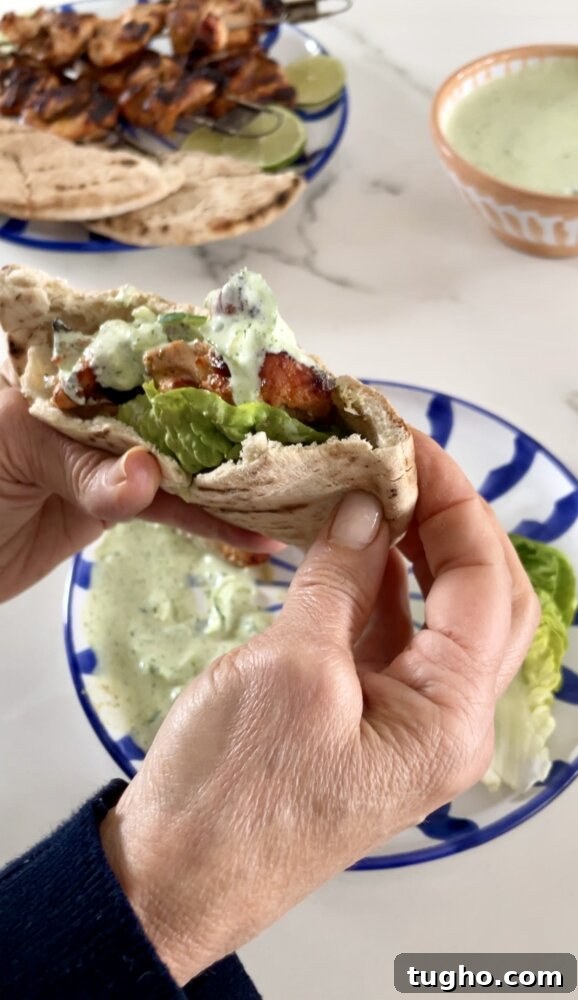 Grilled Chicken Kabobs with Green Goddess Tzatziki 10 img 33319 9