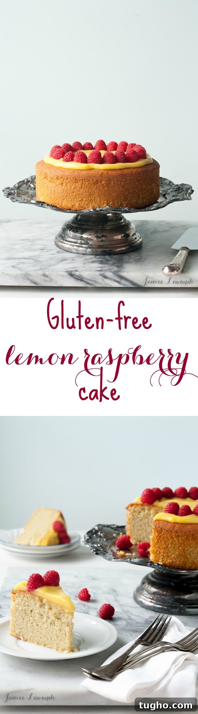Gluten Free Lemon Raspberry Cake Recipe 4 Gluten-free lemon raspberry cake
