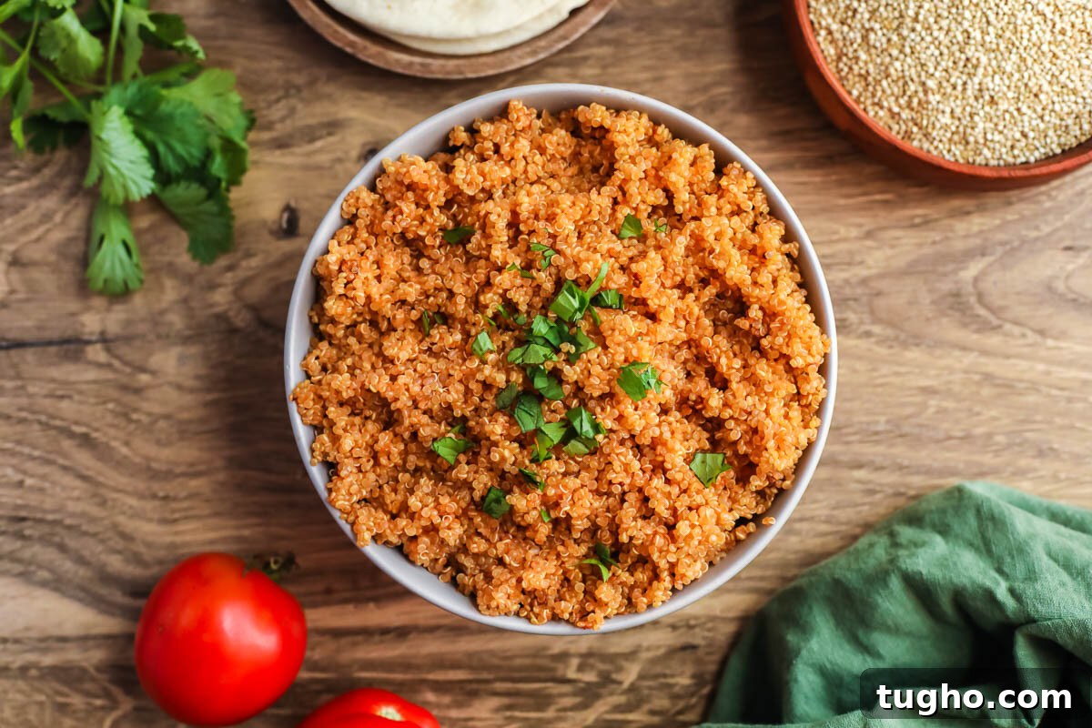 Quick Breakfast Recipe for Busy Mornings 6 spanish-style-quinoa-recipe