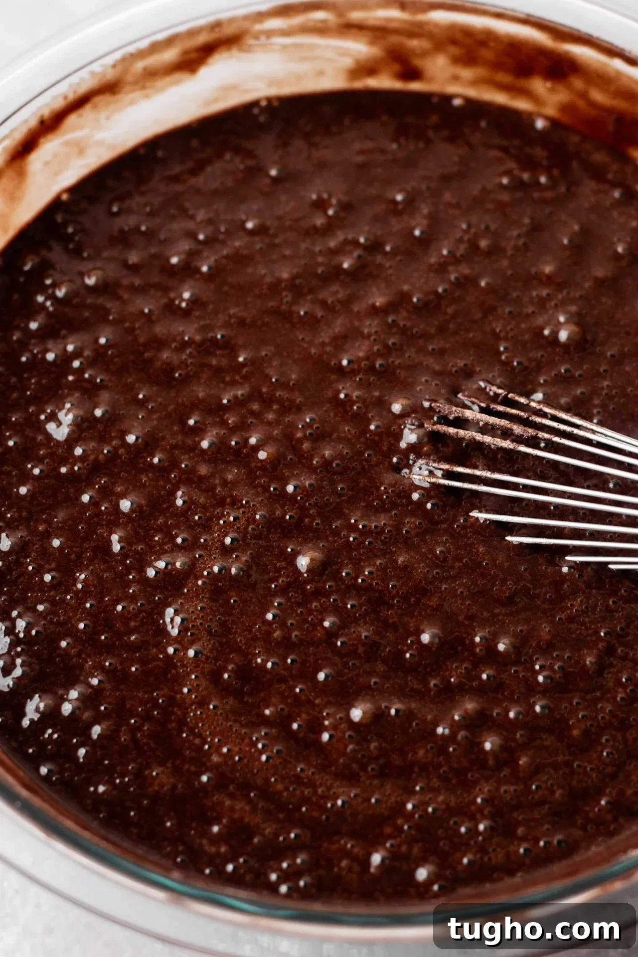 Fudgy Gluten Free Chocolate Cake Recipe 7 gluten free chocolate cake complete batter in bowl