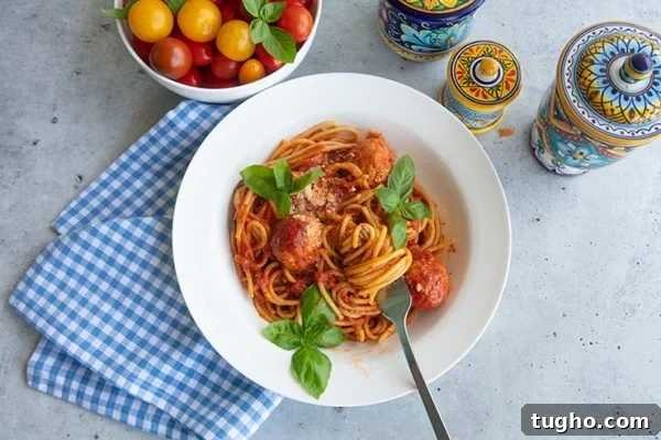 Nduja Meatball Pasta with Spicy Tomato Sauce 6 img 38207 5