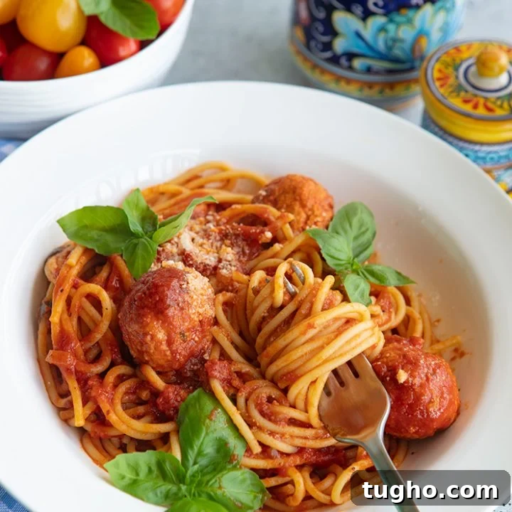 Pasta With Nduja Meatballs