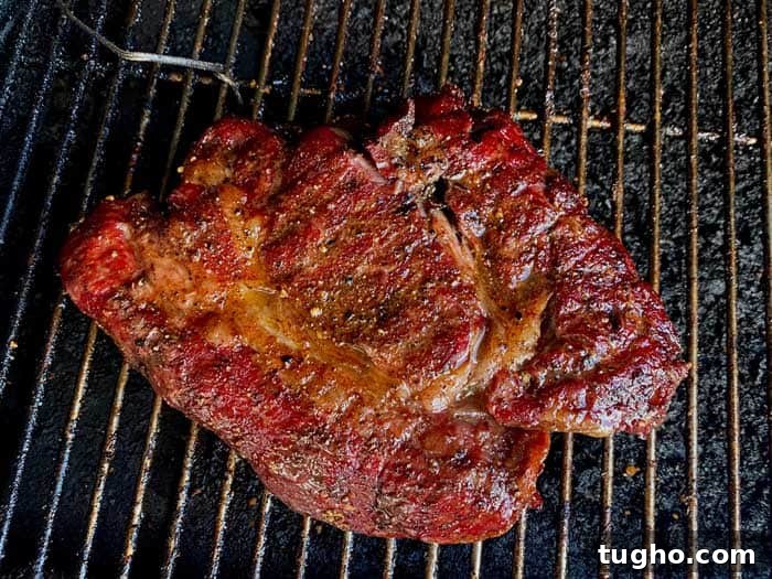beef chuck roast smoker