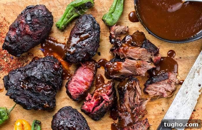 smoked beef cheeks barbecue side dish recipe