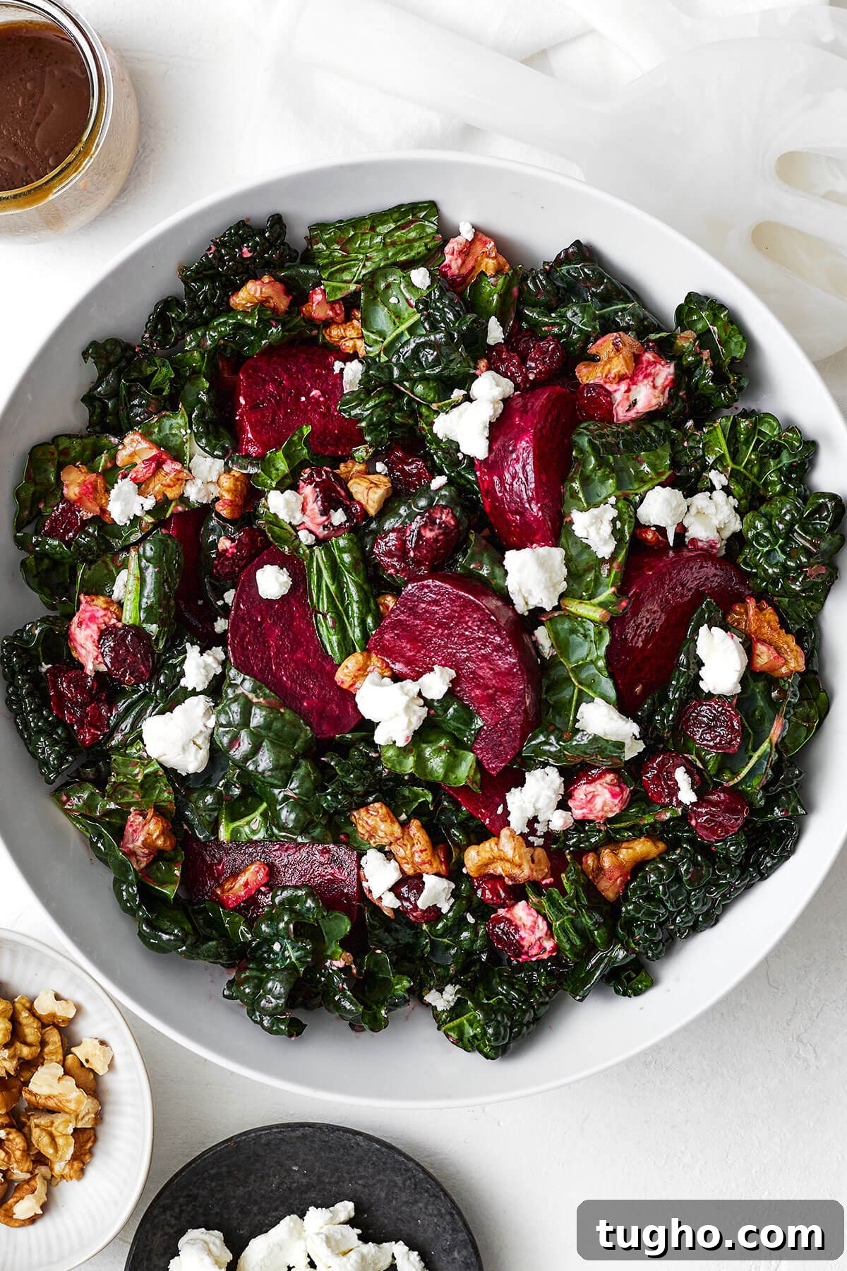 40+ Fresh and Flavorful Salad Recipes 7 A large bowl of roasted beet salad