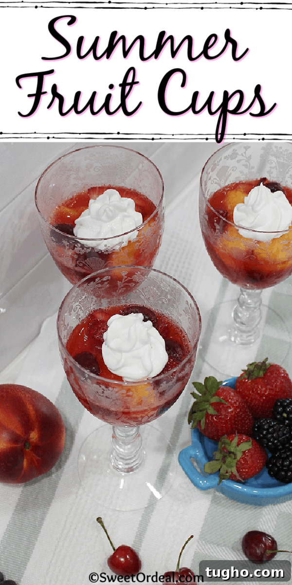 Summer Fruit Cups