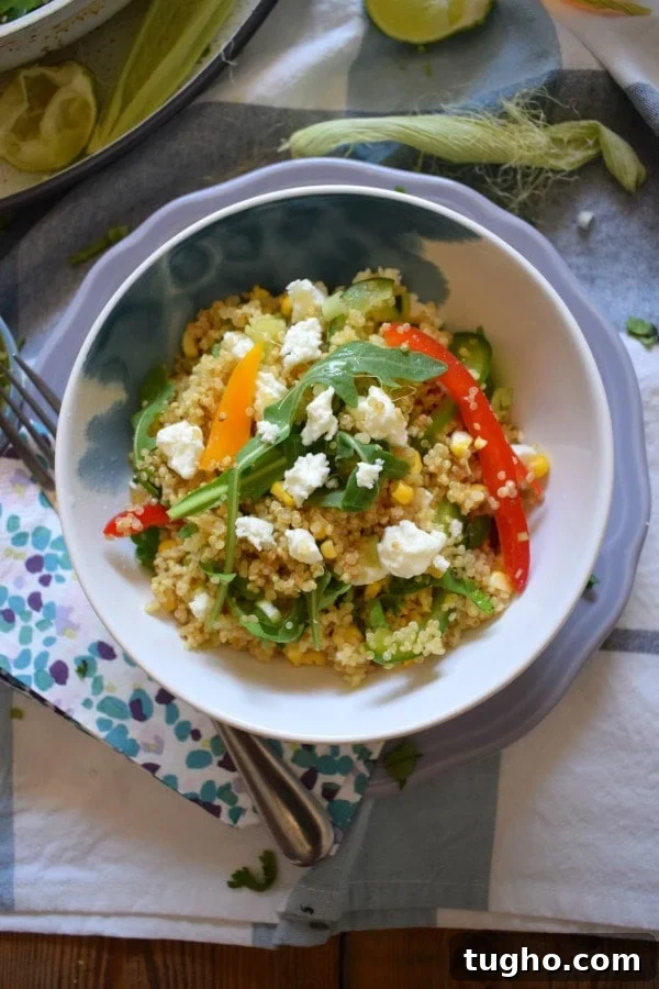 Quinoa Salad ingredients