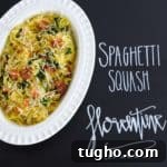 Spaghetti Squash Florentine