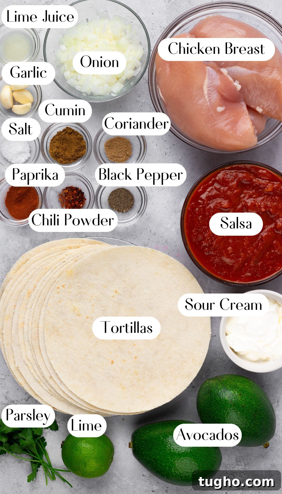 Slow Cooker Shredded Chicken Tacos 4 Tasty Crockpot Chicken Tacos Ingredients
