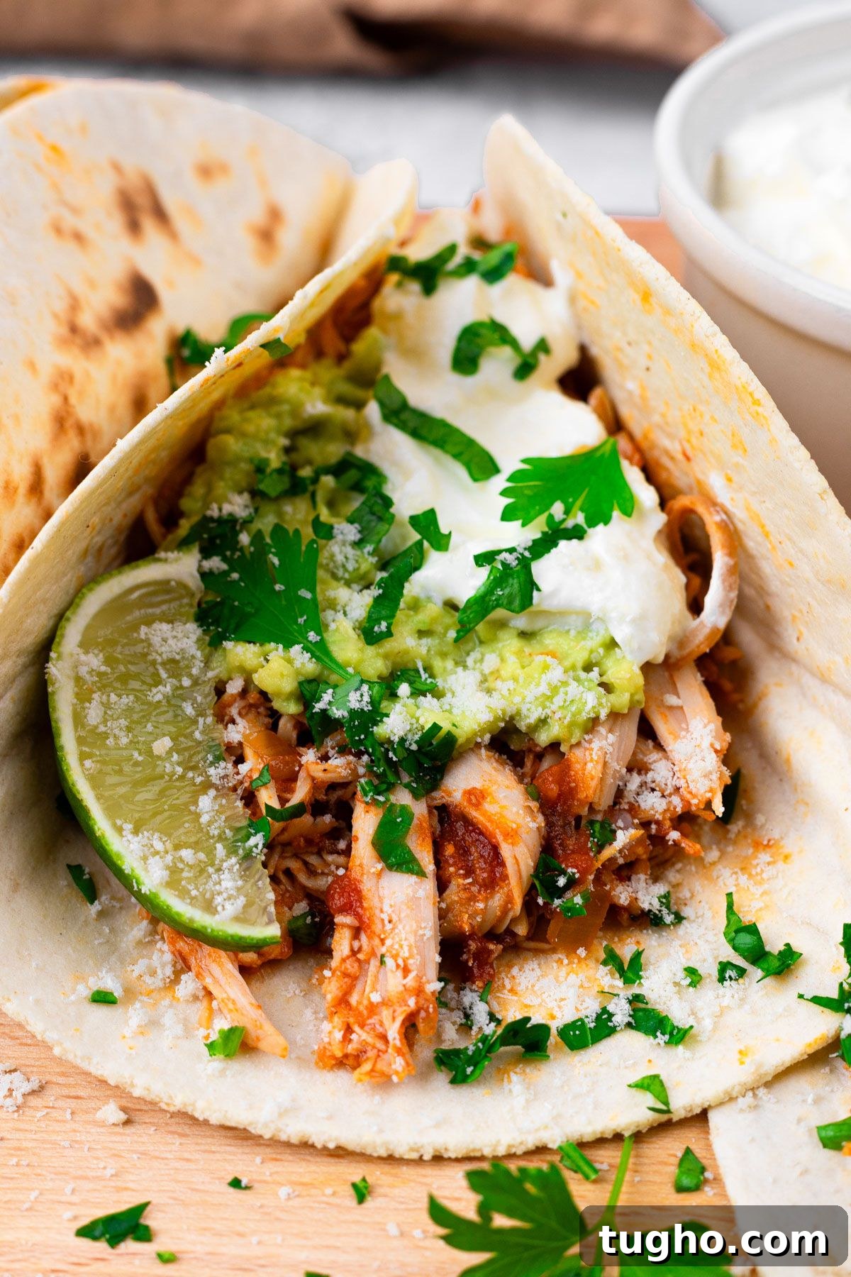 Slow Cooker Shredded Chicken Tacos 9 Nutritious Crockpot Chicken Tacos