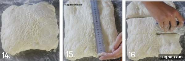 How to Make Authentic Ciabatta Bread at Home 6 Shaping step 1