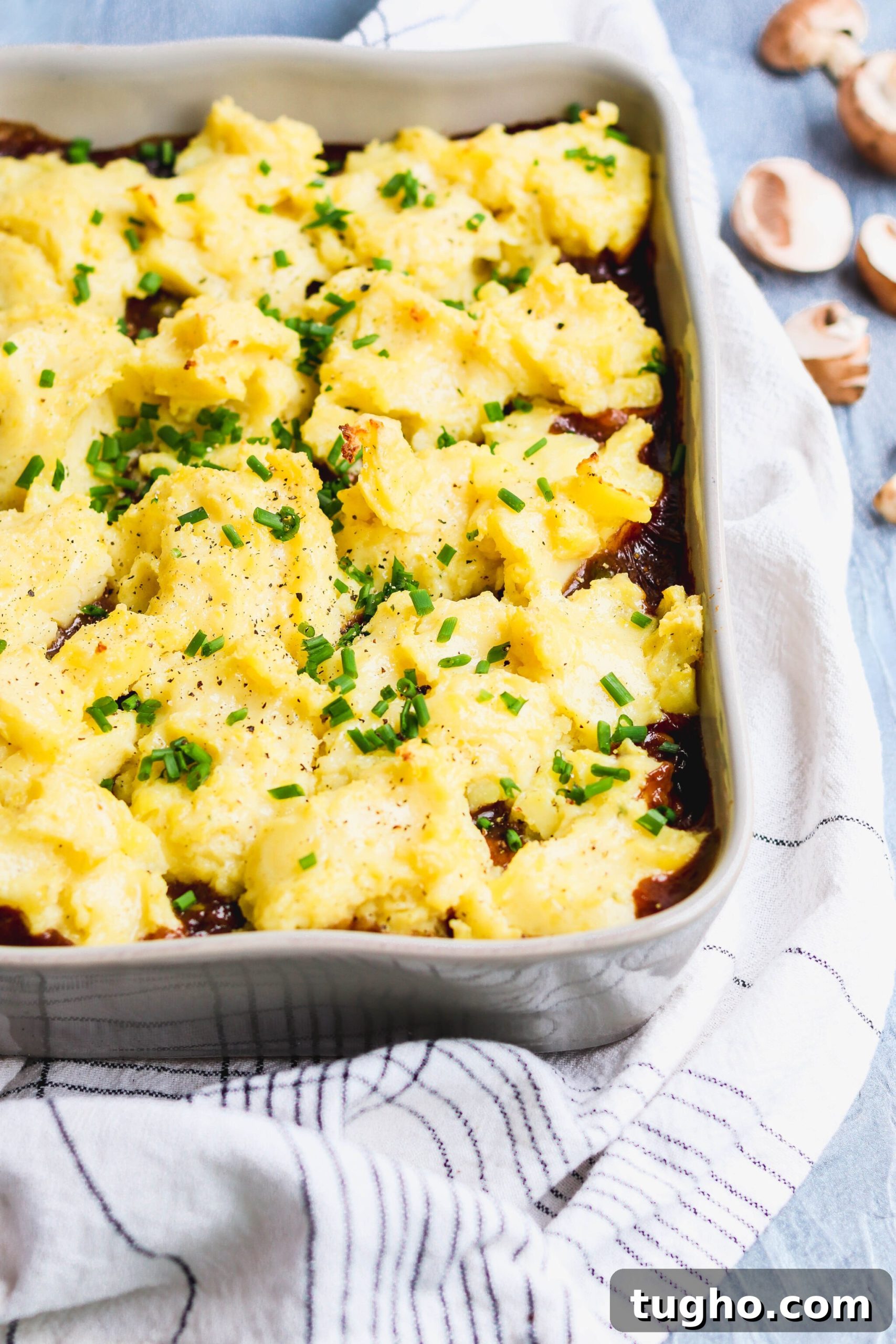 Vegetarian Shepherd's Pie with Lentils and Mushrooms 2 Vegetarian Shepherds Pie