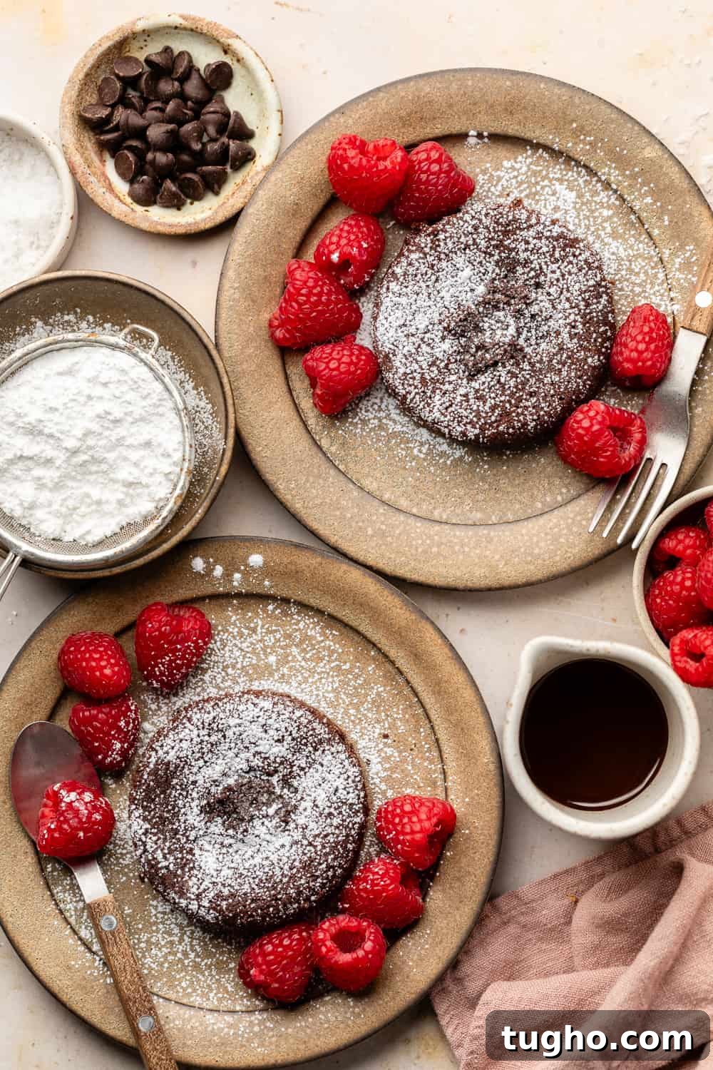 paleo lava cakes