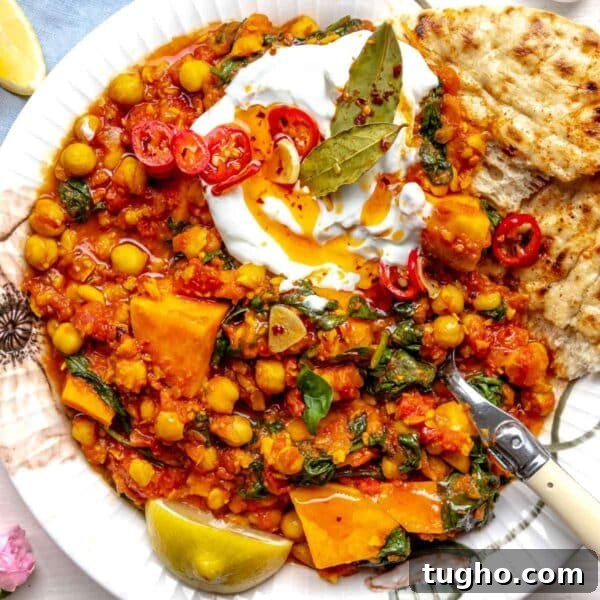 Chickpea stew.