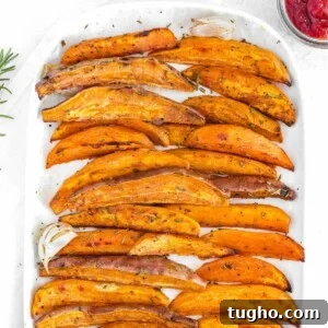 sweet potato wedges