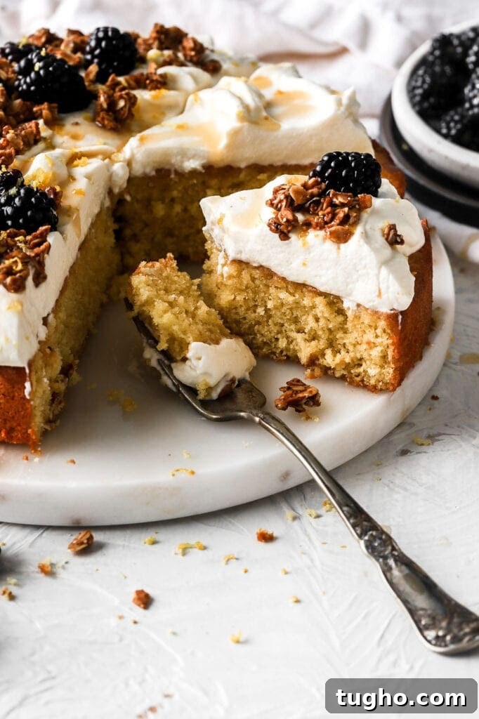 honey almond cake