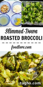 Slimmed-Down Roasted Broccoli