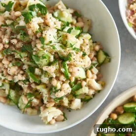 White Bean and Hearts of Palm Salad.