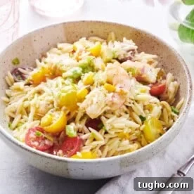 Shrimp Orzo Salad