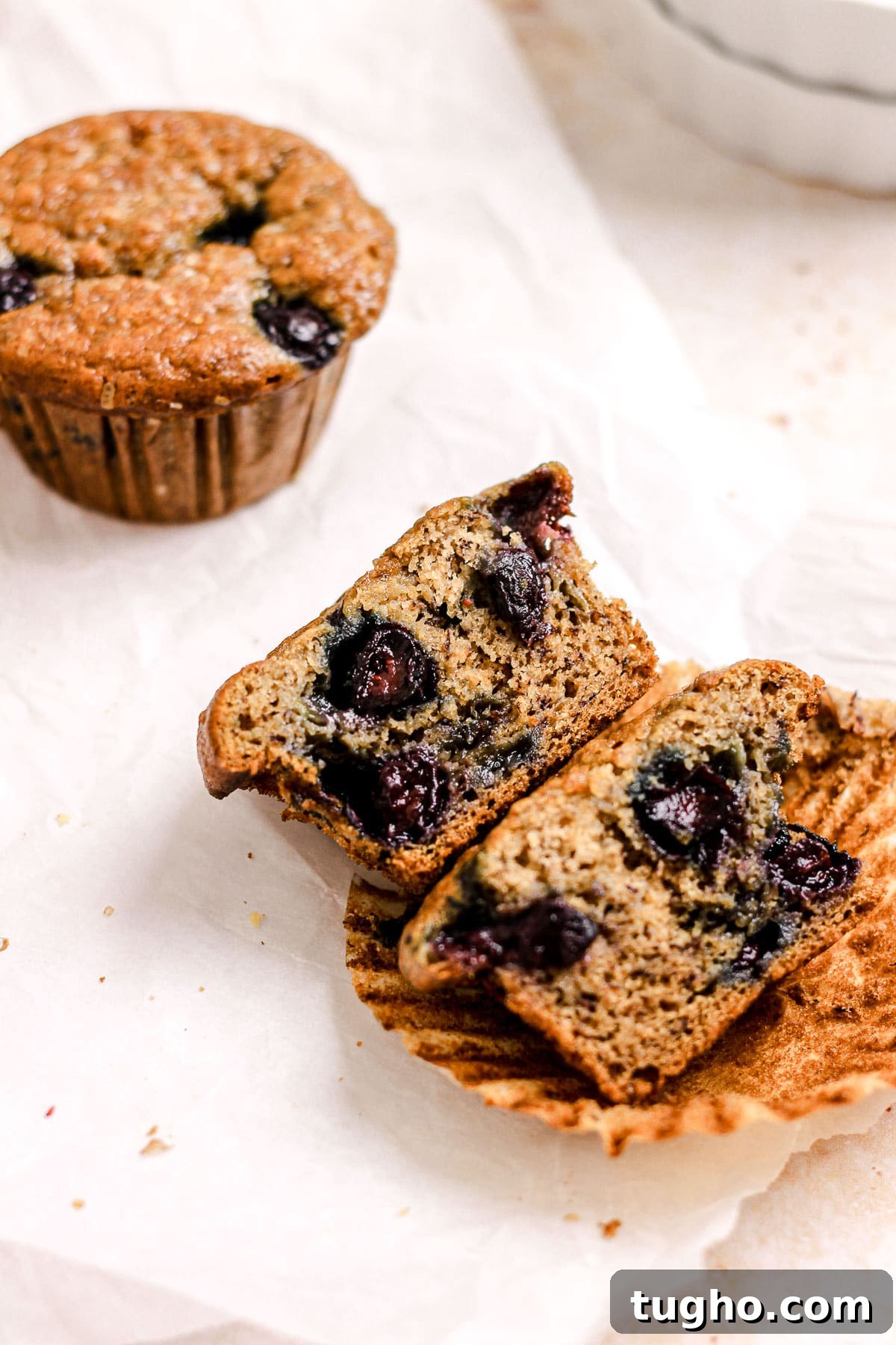 Moist Blueberry Banana Muffins Recipe 2 img 6322 1