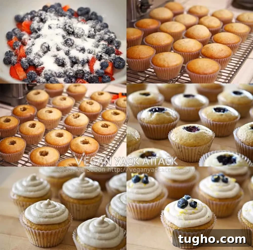 Making Vegan Cupcakes Making the cupcakes