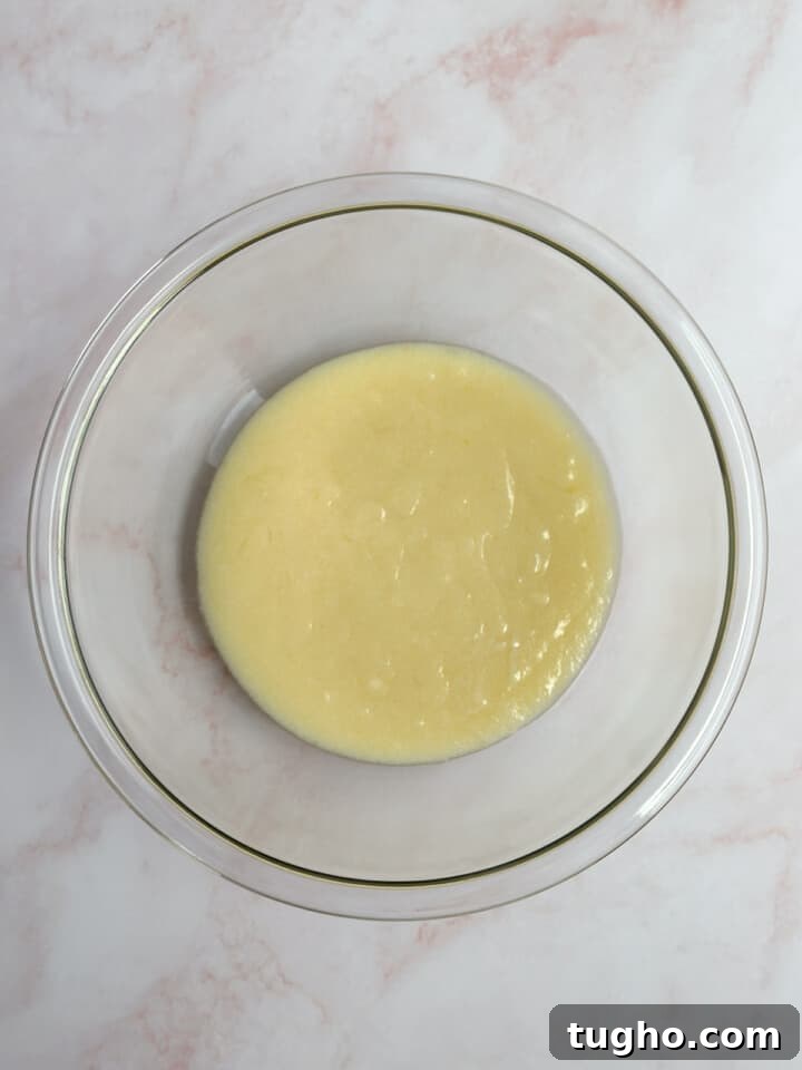 wet ingredients.