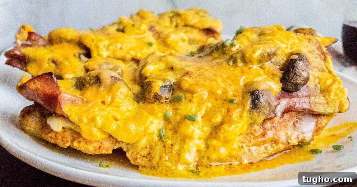 17 No-Fuss Dinners That Make the Whole Family Smile 3 A picture of Alice Springs chicken on white plate.