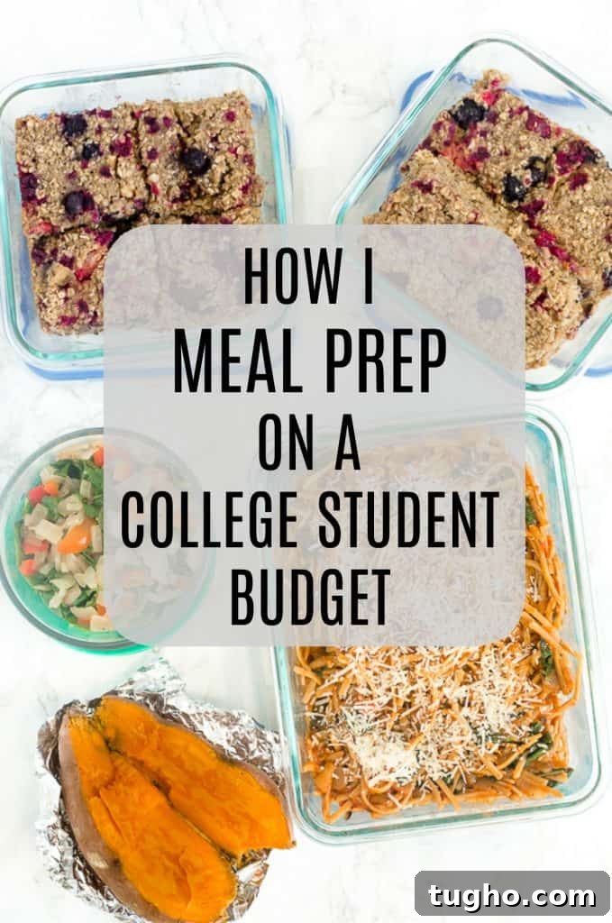 How I Meal Prep in College: Weekly Plan & Tips 2 Healthy meal prepping on a college budget!