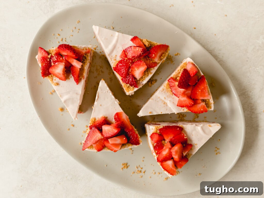 No-Bake Strawberry Pretzel Cheesecake Recipe 10 strawberry pretzel cheesecake