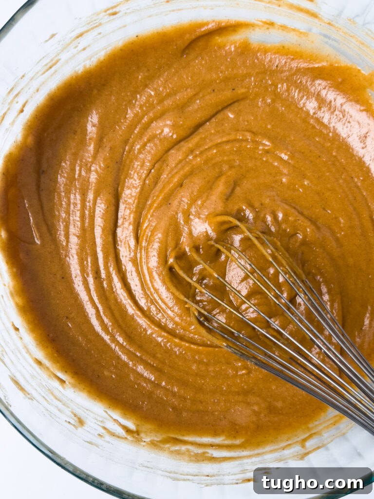 Scooping batter into liners