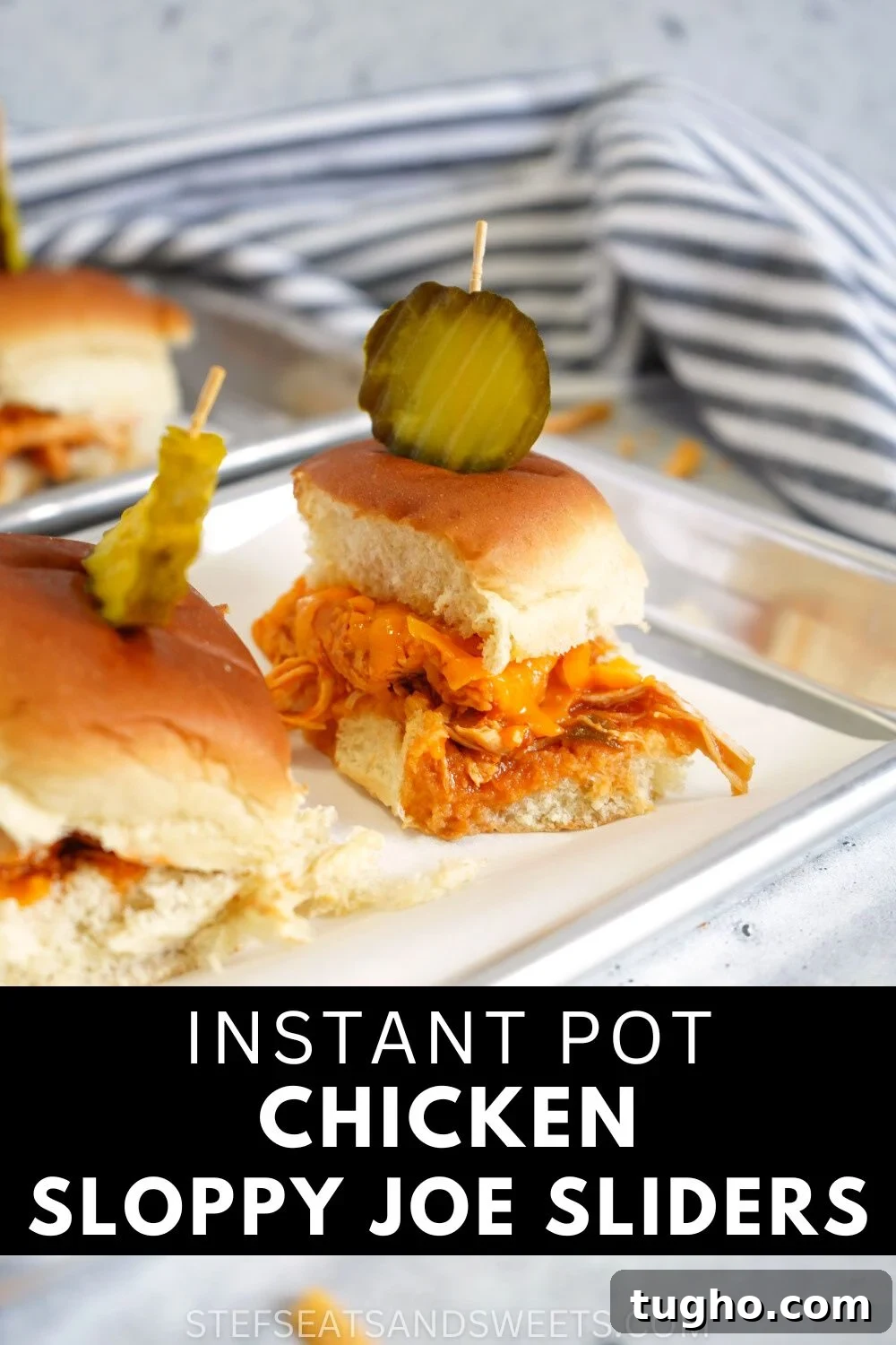 instant pot chicken sloppy joe sliders pin instant pot chicken sloppy joe sliders pin