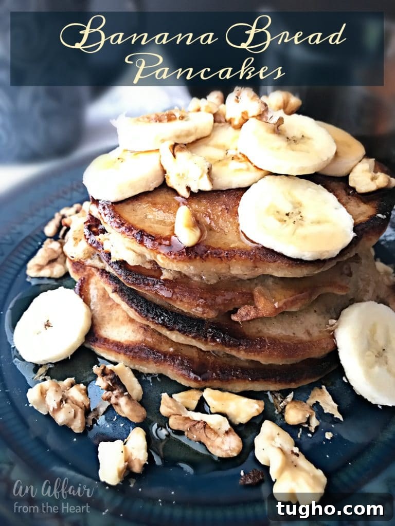 Fluffy Banana Bread Pancakes 10 Banana Bread Pancakes