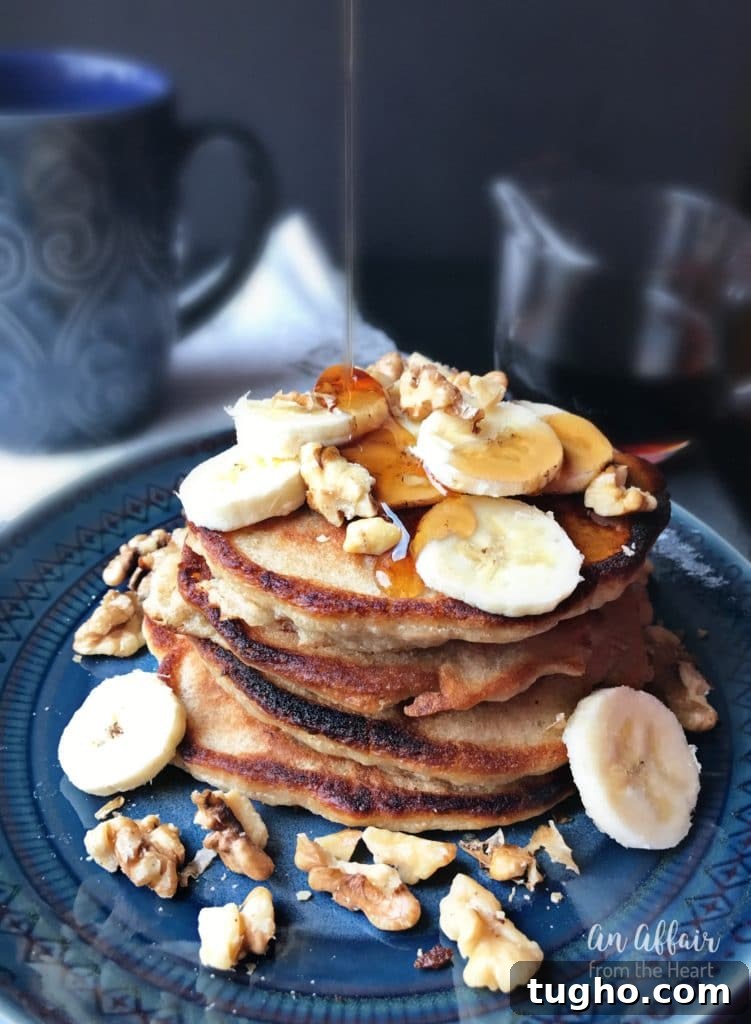 Fluffy Banana Bread Pancakes 6 Banana Bread Pancakes